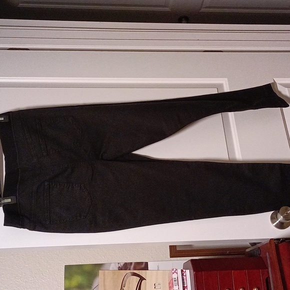 Black twill stretch pant - Picture 3 of 3